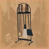 Imagem de Ferramenta P/ Limpeza De Lareira Acessórios com Cabo Madeira