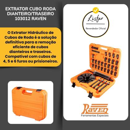 Imagem de Ferramenta Para Destacar Cubo Roda Picape - Raven