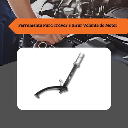 Imagem de Ferramenta Para Travar e Girar Volante do Motor - Raven