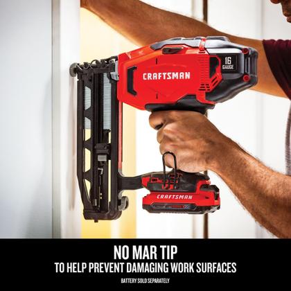 Imagem de Ferramenta sem fio Nailer CRAFTSMAN V20 16 Gauge Bare Tool