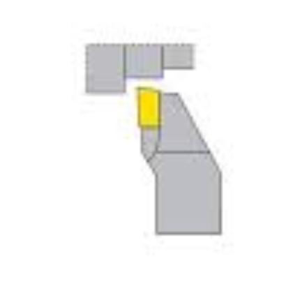 Imagem de Ferramenta Soldada Para Torno ISO 6 Q16 K10 Direita