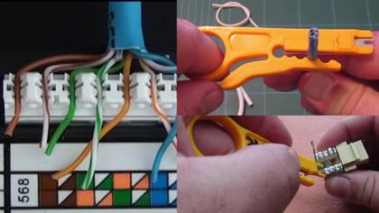 Imagem de Ferramentas Instalação Rede Kit Testador Cabo Lan Rj45 Rj11