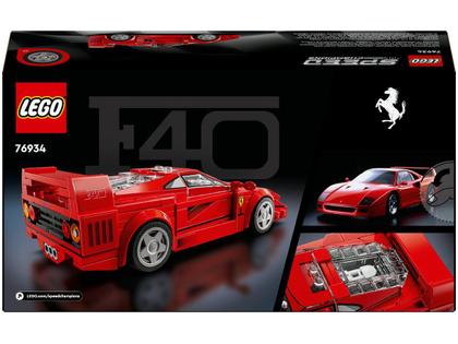 Imagem de Ferrari F40 Super Carro Lego Speed Champions