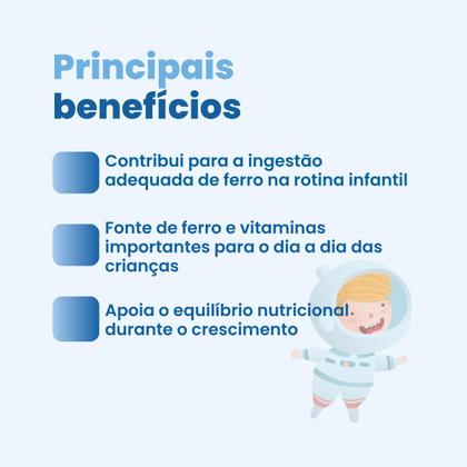 Imagem de Ferrix Kids Ferro 5mg por porcao Sabor Uva 30ml Flora Nativa