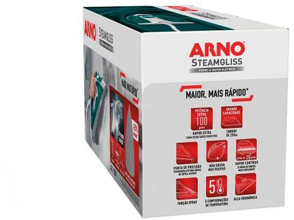 Imagem de Ferro a Vapor Arno Steamgliss Base Antiaderente FSGP