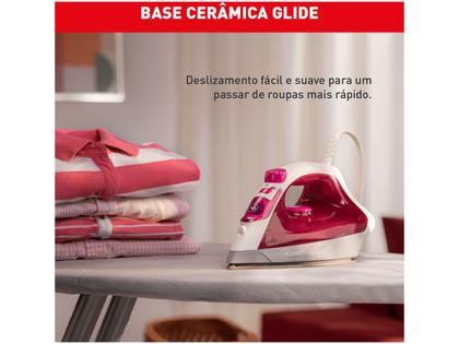 Imagem de Ferro a Vapor Arno Steamgliss com Base Cerâmica FSGC