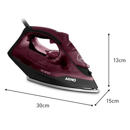 Imagem de Ferro a Vapor Arno Ultragliss 67 com Base Durilium Airglidea - FMV