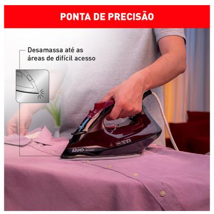 Imagem de Ferro a Vapor Arno Ultragliss 67 com Base Durilium Airglidea - FMV