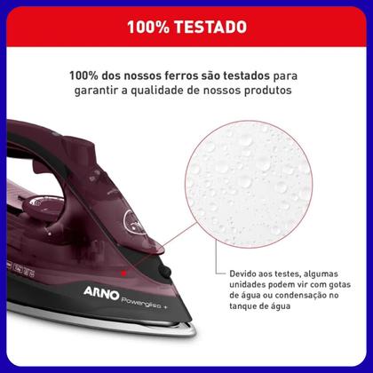 Imagem de Ferro A Vapor Arno Ultragliss Base Durilium Airglide Fmv 127