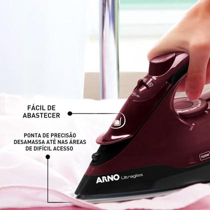 Imagem de Ferro a Vapor Arno Ultragliss com Base Durilium Airglide FMV
