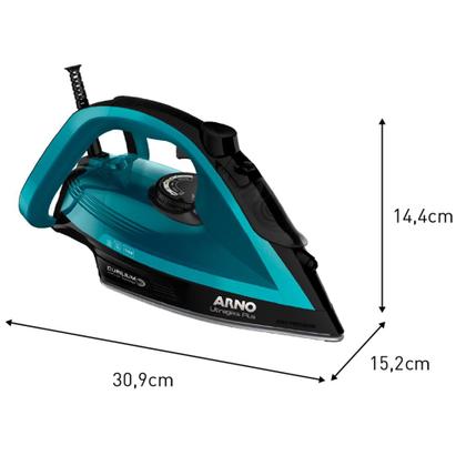 Imagem de Ferro a Vapor Arno Ultragliss Plus Azul - FMY
