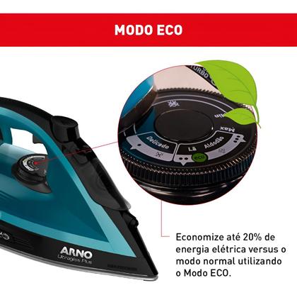 Imagem de Ferro a Vapor Arno Ultragliss Plus com Base Durilium Airglide FMY