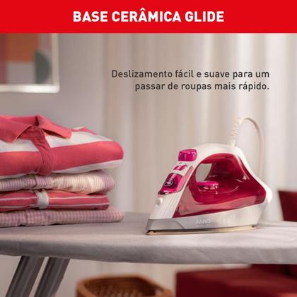 Imagem de Ferro A Vapor Elétrico Arno Steamgliss Fsgc