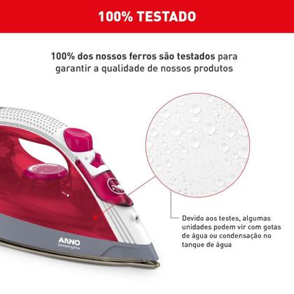 Imagem de Ferro A Vapor Elétrico Arno Steamgliss Fsgc