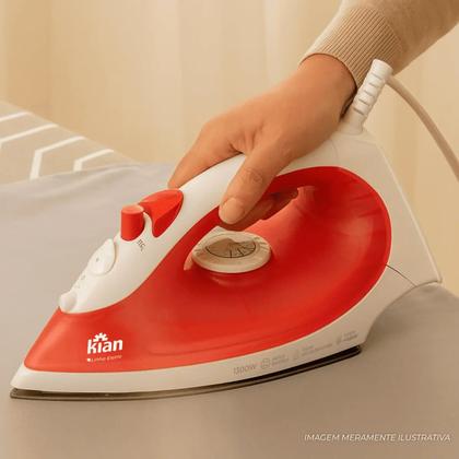 Imagem de Ferro A Vapor Spray Kian 1300w Vermelho FPS104