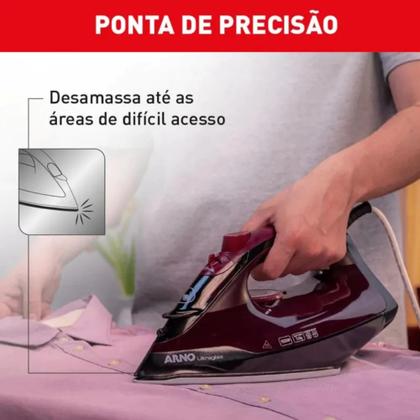 Imagem de Ferro de Passar a Vapor Arno Ultragliss com Spray e Base Durilium Airglide 127v