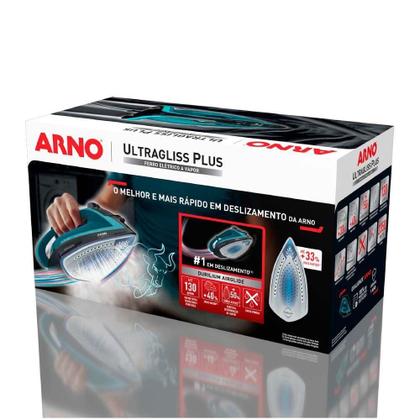Imagem de Ferro De Passar A Vapor Arno Ultragliss Fmy Azul 220V