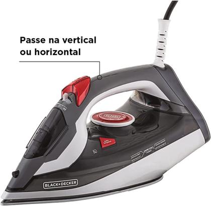 Ferro de Passar a Vapor Black Decker com Desligamento Automático FX3900 ...