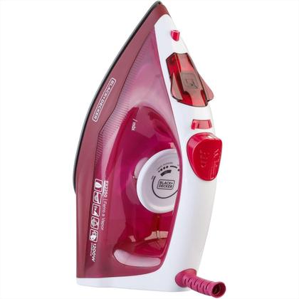 Imagem de Ferro de Passar a Vapor Black+ Decker FX2250 - Base Antiaderente - 1200W - Vapor Vertical -