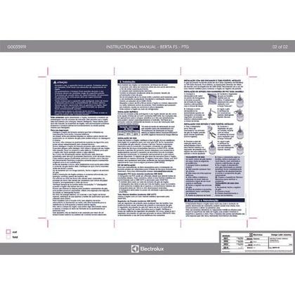 Imagem de Ferro de Passar a Vapor e a Seco Electrolux Experience com PowerVapour e Desligamento Automático (ESI70)