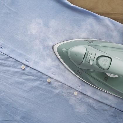 Imagem de Ferro de Passar a Vapor e a Seco Electrolux Verde Claro Experience com PowerVapour (ESI51)