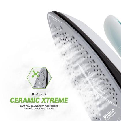 Imagem de Ferro de Passar a Vapor Philco Travel Ceramic Bivolt