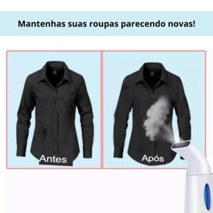 Imagem de Ferro de Passar a Vapor Portátil: Conveniência e Desempenho Garantidos 220V
