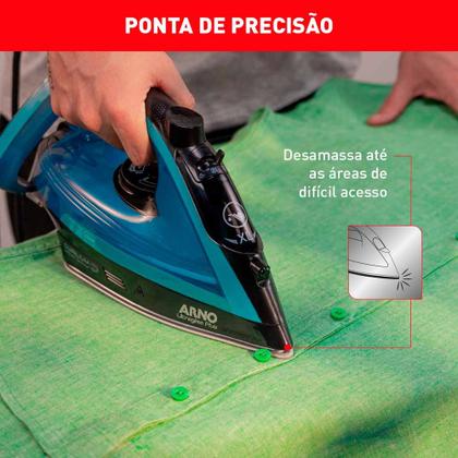 Imagem de Ferro De Passar a Vapor Ultragliss Plus Arno FMY Azul 127V
