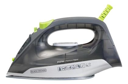 Imagem de Ferro de Passar Black Decker FX2750BR Vapor Vertical Base Cerâmica Anti Gotejamento 340ml 127V