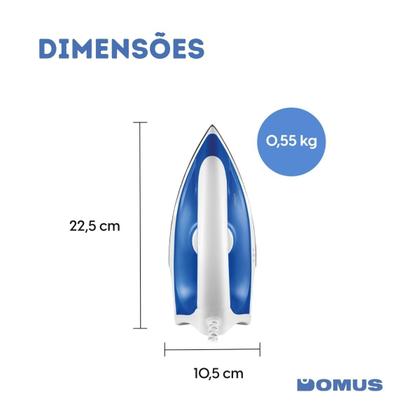 Imagem de Ferro de Passar Iron Force Plus Base Antiaderente Elgin