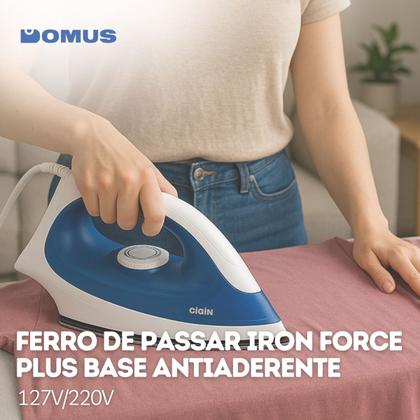 Imagem de Ferro de Passar Iron Force Plus Base Antiaderente Elgin