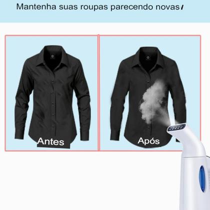 Imagem de Ferro de Passar Portátil Vaporizador De Roupas A Vapor Vertical Elétrico Higienizador 