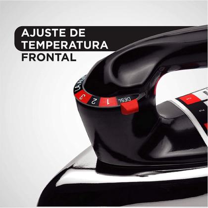 Imagem de Ferro de Passar Roupa a Seco Black Decker VFA1110TM2, 127V