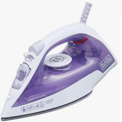 Imagem de Ferro de passar roupa a Seco e aVapor FX 1050 127V Antiaderente autolimpante sistema Poupa botões