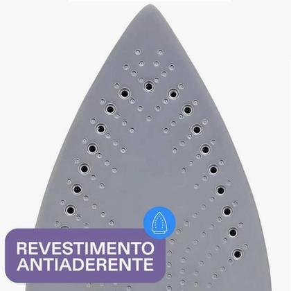 Imagem de Ferro de passar roupa a Seco e aVapor FX 1050 127V Antiaderente autolimpante sistema Poupa botões