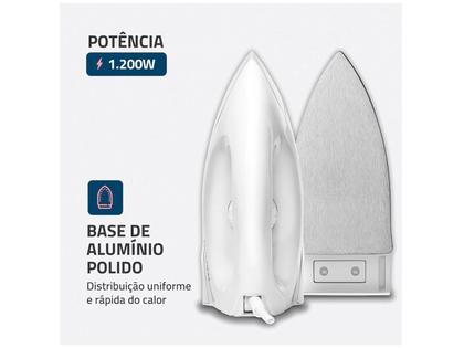 Imagem de Ferro de Passar Roupa a Seco Mondial FSN-55-W