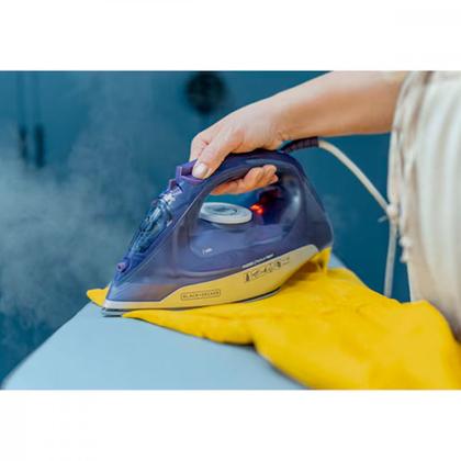 Imagem de Ferro de Passar Roupa a Vapor Black + Decker Antiaderente 1200W 127V Ceramic Gliss - FX2550-BR