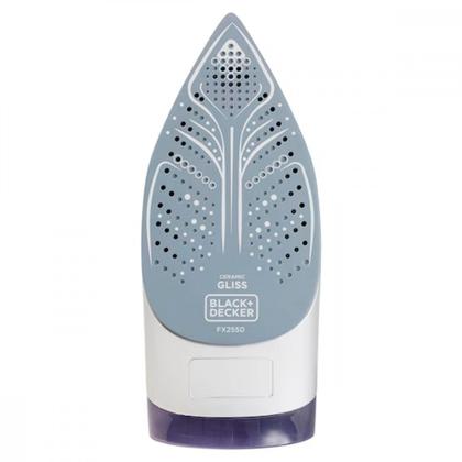 Imagem de Ferro de Passar Roupa a Vapor Black + Decker Antiaderente 1200W 127V Ceramic Gliss - FX2550-BR