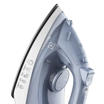 Imagem de Ferro de Passar Roupa a Vapor e a Seco Electrolux Efficient com Vapor Vertical (ESI10)