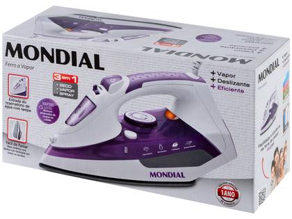 Imagem de Ferro de Passar Roupa a Vapor e a Seco Mondial