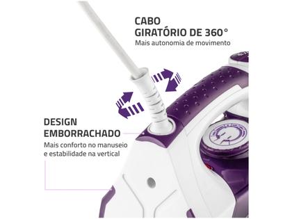 Imagem de Ferro de Passar Roupa a Vapor e a Seco Mondial