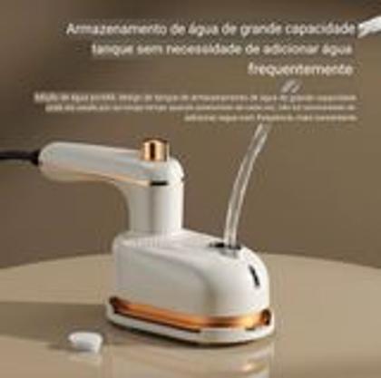 Imagem de Ferro De Passar Roupa Portátil Viagem Cabe Na Mala Bolsa Bivolt 127V /220V