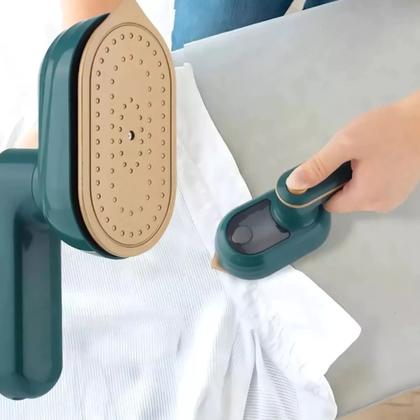 Imagem de Ferro De Passar Roupa Portátil Viagem Cabe Na Mala Bolsa Bivolt 127V /220V