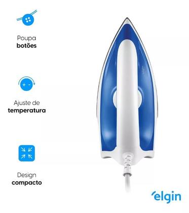 Imagem de Ferro De Passar Roupas A Seco Iron Force Plus Elgin 127V