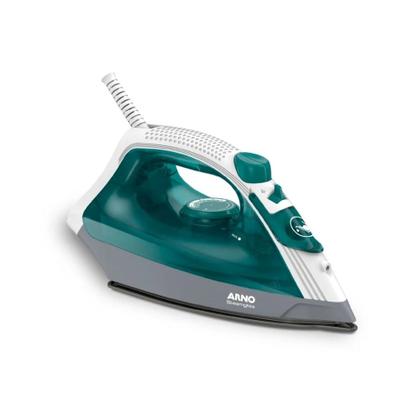 Imagem de Ferro De Passar Roupas a Vapor Elétrico Arno Steamgliss Base Antiaderente, Ponta de Precisão, 5 Temperaturas FSGP