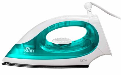 Imagem de Ferro de Passar Seco Eletrico Roupa 127V Antiaderente Kian