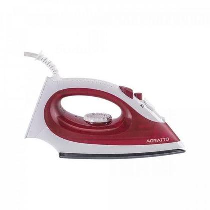 Imagem de Ferro de Passar Vapor 127V Bravo Cerâmico FC-01 Vermelho Agratto