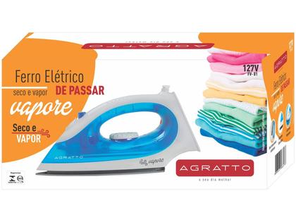 Imagem de Ferro de Passar VAPORE 220 Volts - 6056 - AGRATTO