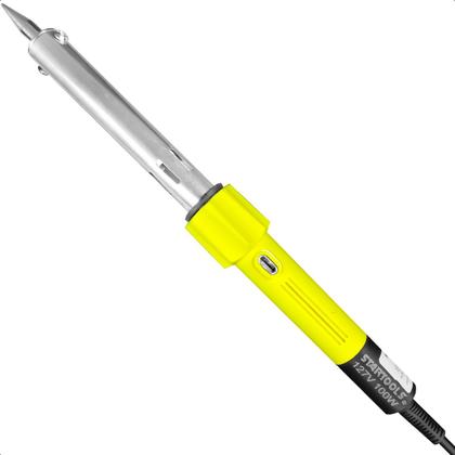 Imagem de Ferro De Solda 127v Profissional Ponta Fina Lápis 100w Com Suporte Soldador
