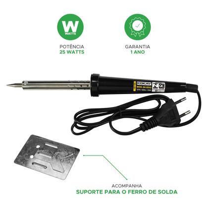 Imagem de Ferro De Solda 25w 127v Ideal Para Reparos - Kokay Sk-2510